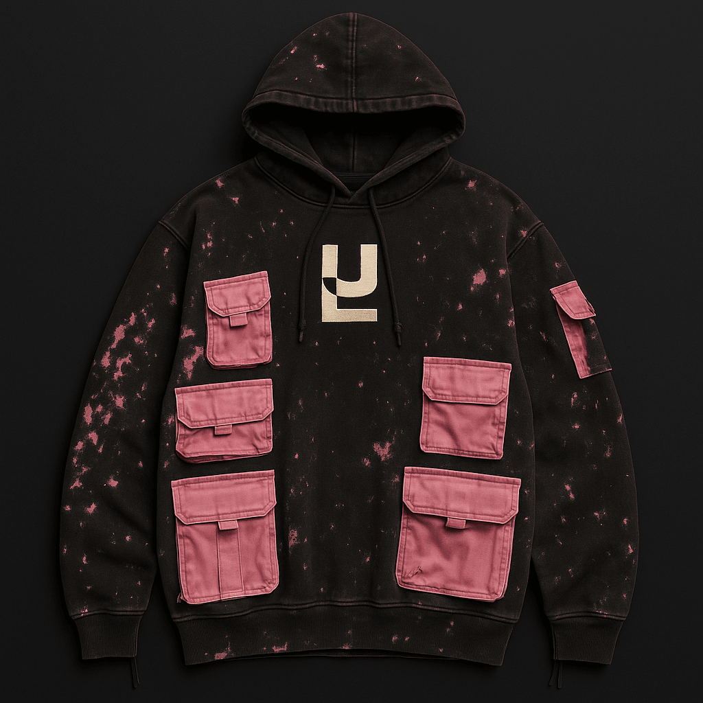 Techwear Cargo Hoodie