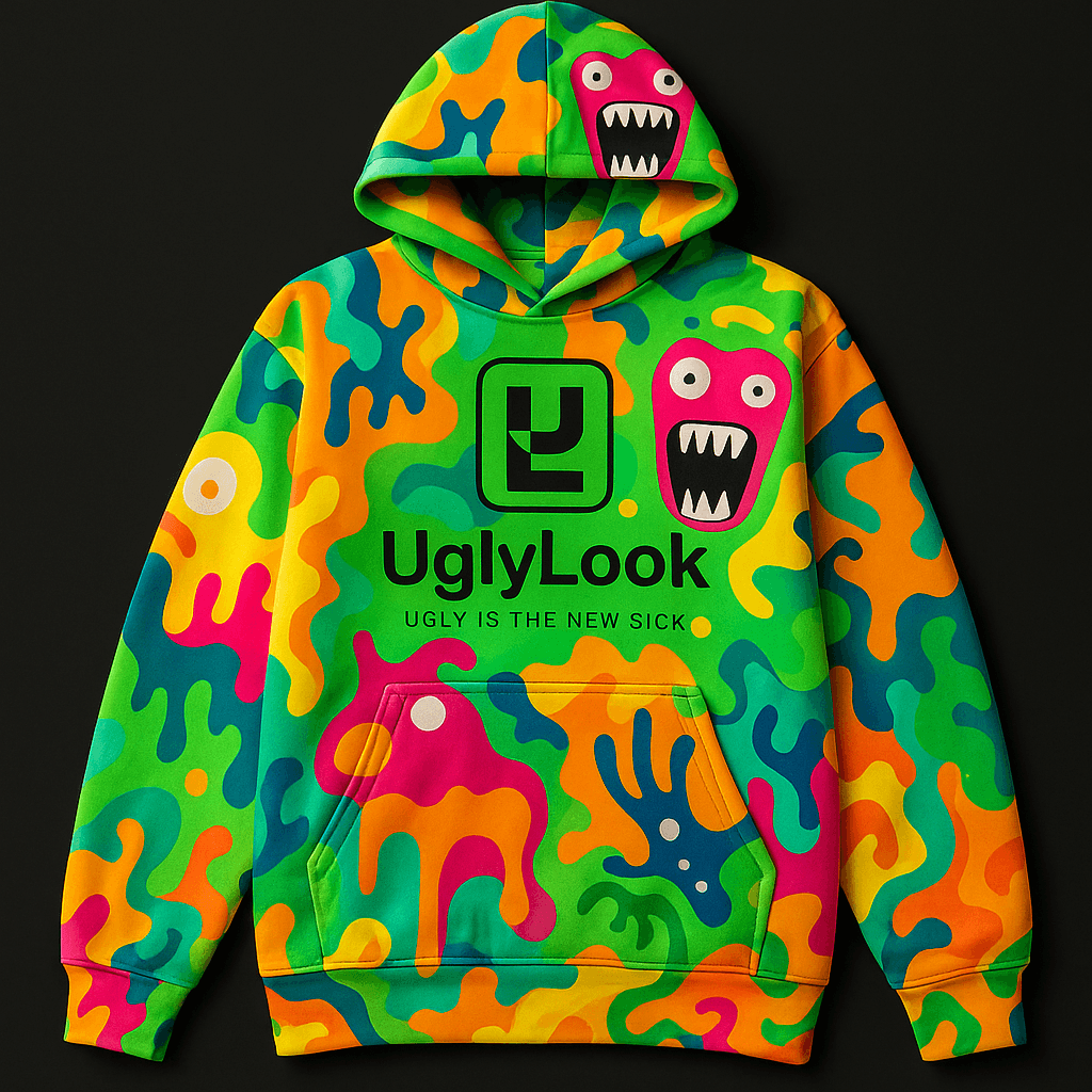 Neon Psychedelic Hoodie
